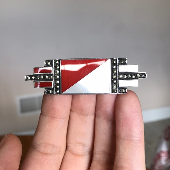 Vintage Sterling Silver Brooch - Picture 4 of 8